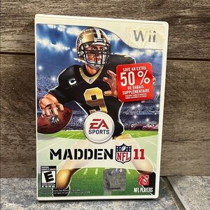 5 for $60 - Madden NFL 11 for the Nintendo Wii